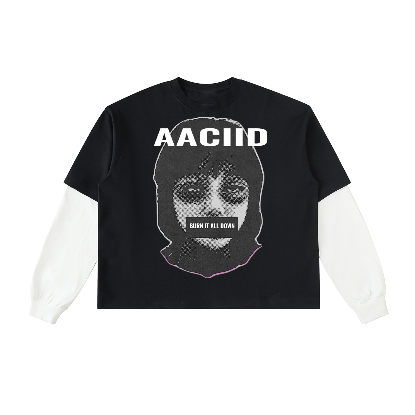 AACIID BURN IT ALL DOWN THERMAL LINED SHIRT